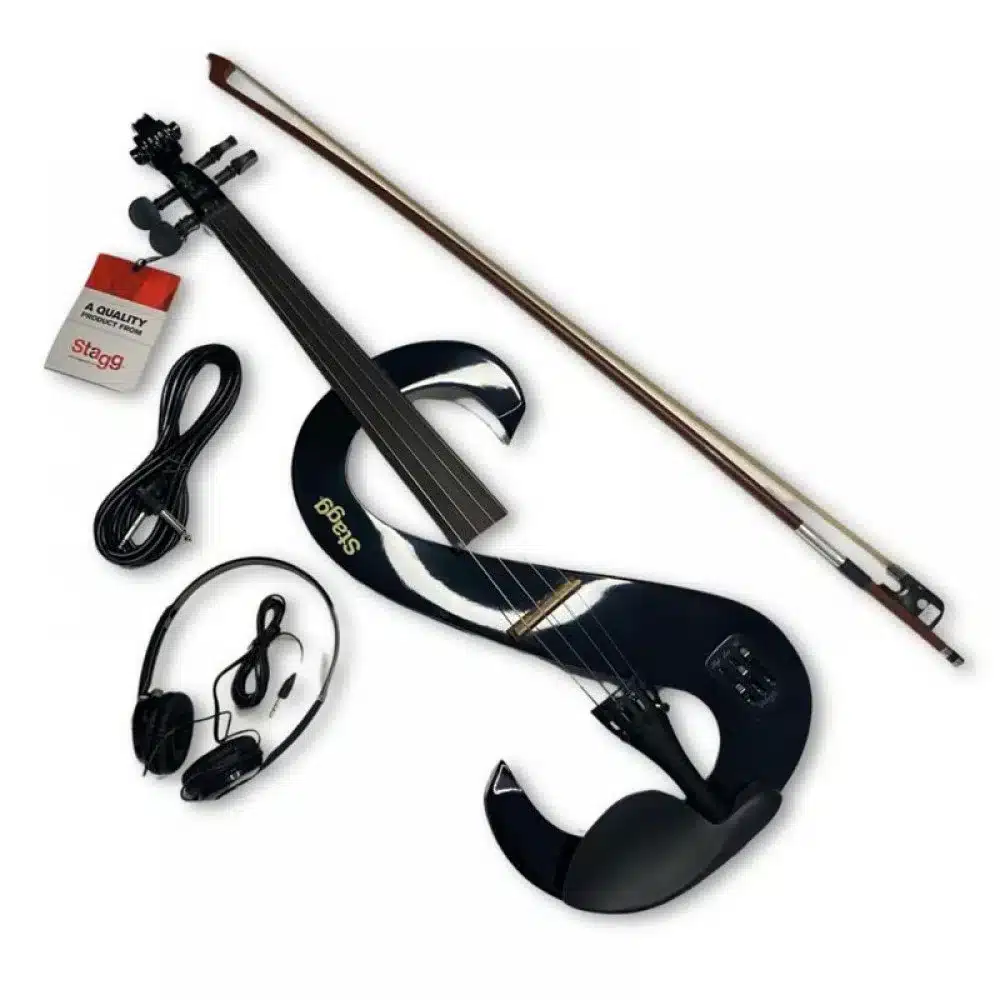 STAGG EVA-4/4 BK Elektro Viyola